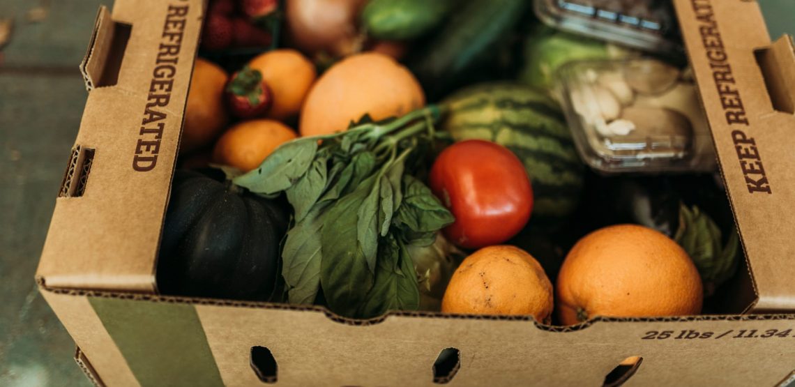 box of fresh produce